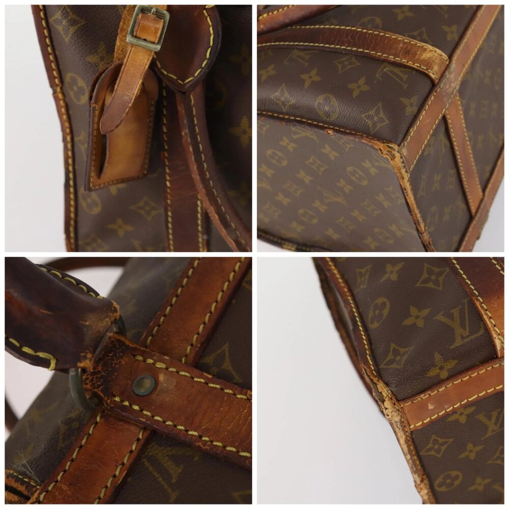 LOUIS VUITTON Monogram Demi Souple 35 Boston Bag LV - Picture 13 of 15